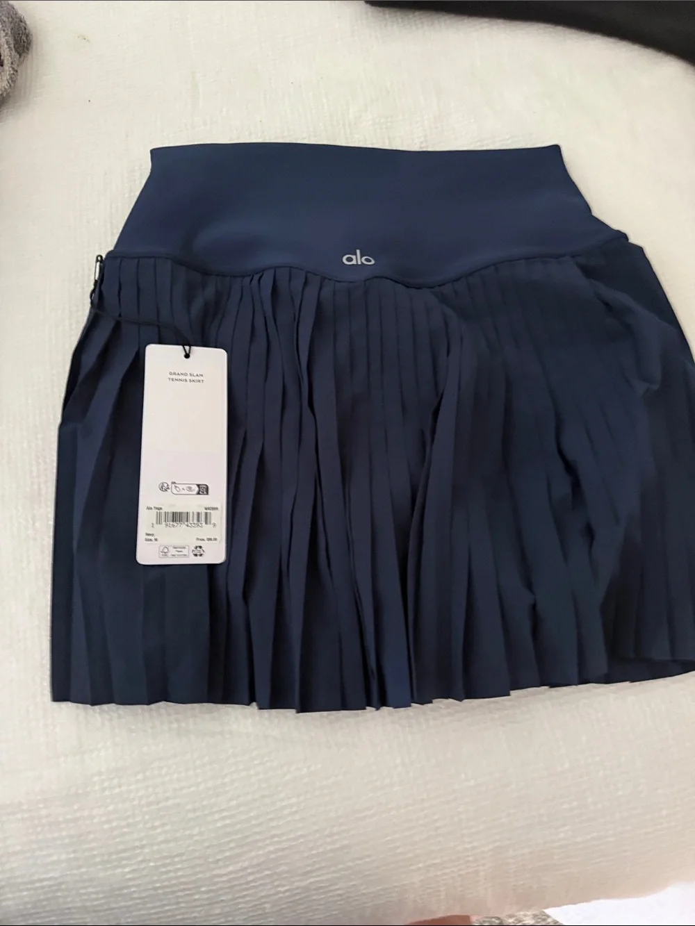 Women’s Navy Pleated Skirt - Brand Unspecified